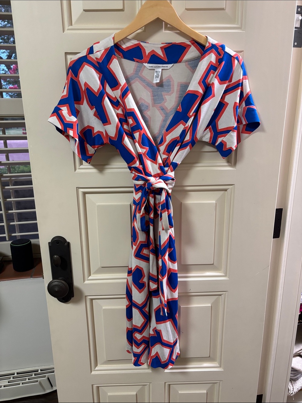 NWOT Diane Von Firstenburg silk wrap dress